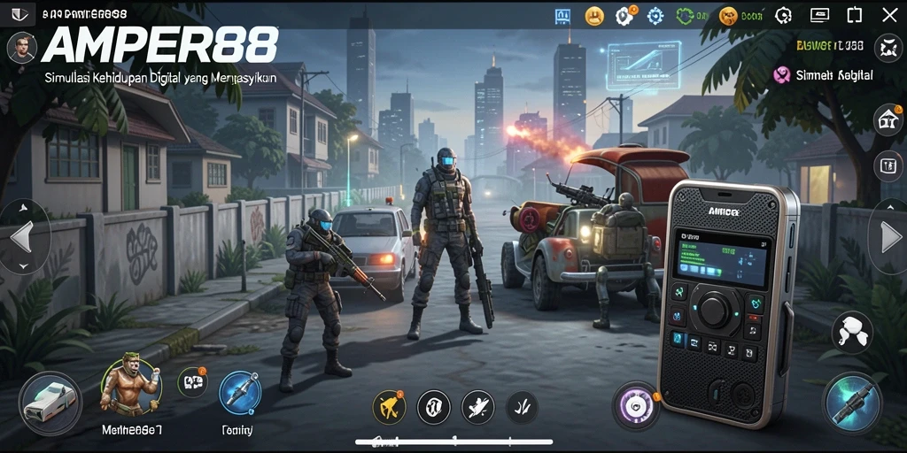 Tampilan gameplay AMPER88 yang mengasyikkan dan interaktif.