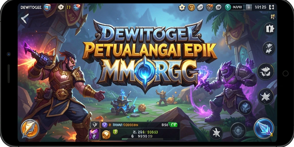 Tampilan gameplay seru dalam dunia fantasi <strong>DEWITOGEL</strong> yang luas.