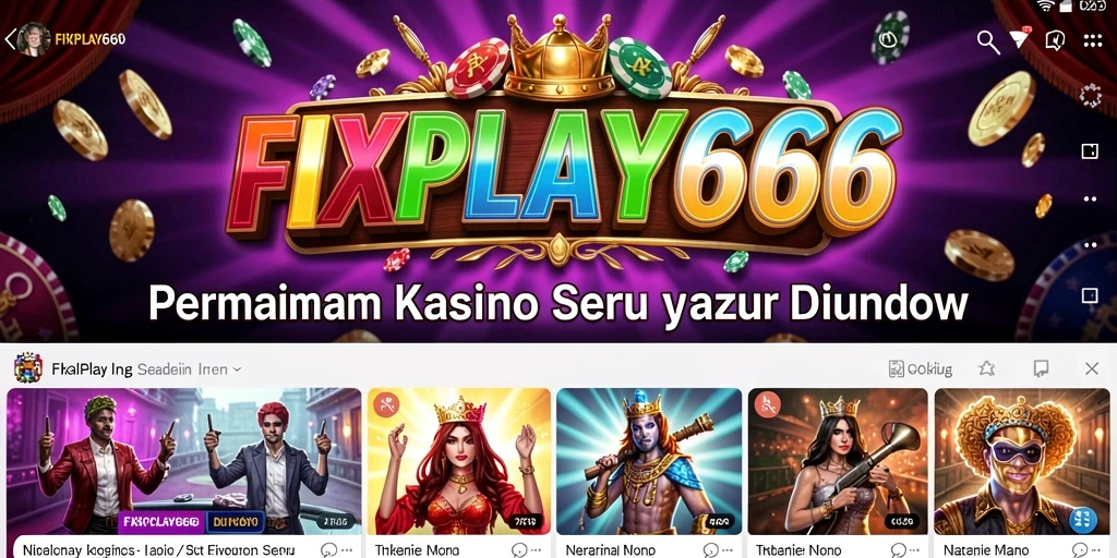 Tangkapan layar gameplay FIXPLAY666 menampilkan suasana Kasino yang menarik.