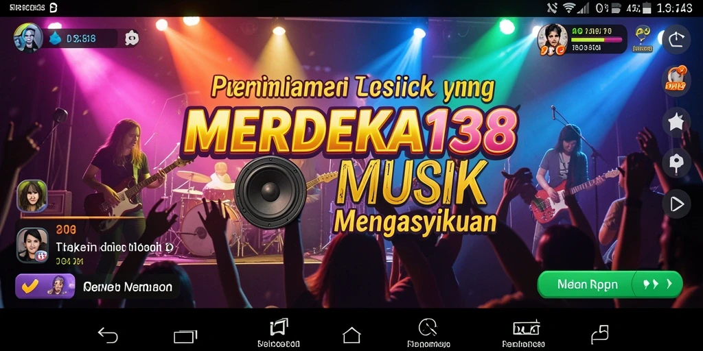 Tampilan gameplay <strong>MERDEKA138</strong> yang penuh warna dan menarik.