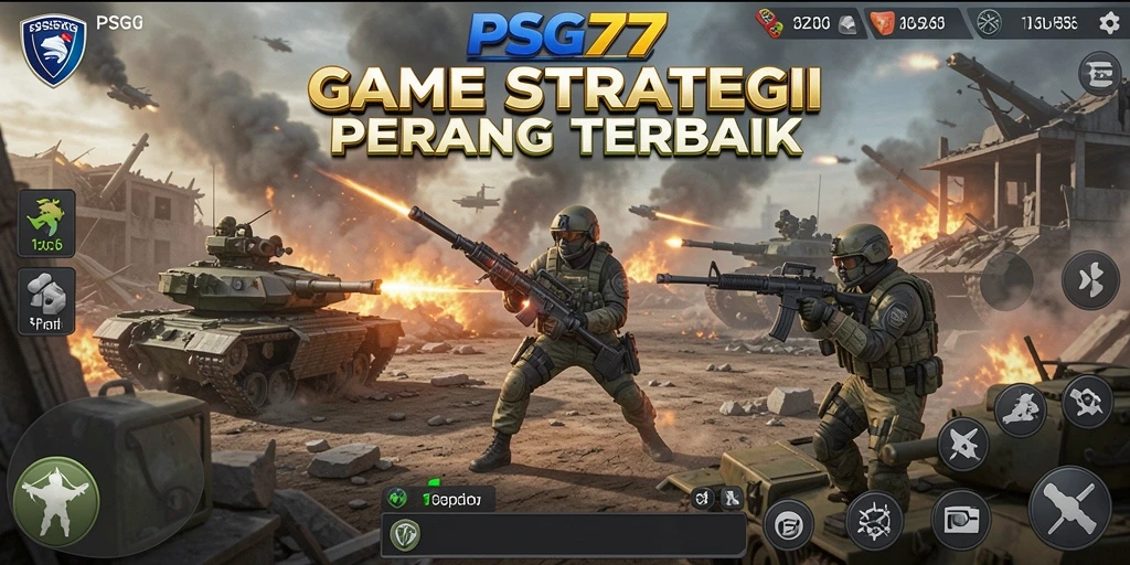 Tampilan menarik dari gameplay mendebarkan PSG77.