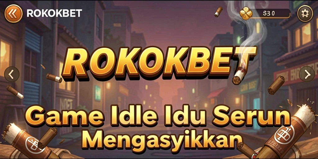 Screenshot gameplay ROKOKBET yang menunjukkan momen menarik saat bermain Idle.