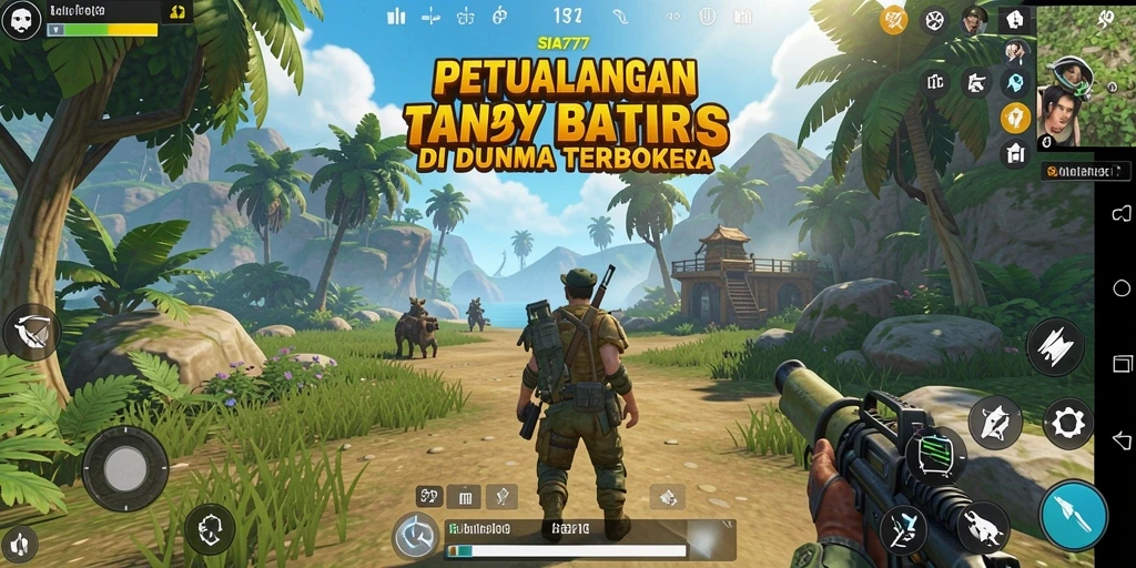 Tampilan gameplay SIA777 yang menampilkan petualangan dalam dunia terbuka yang luas.