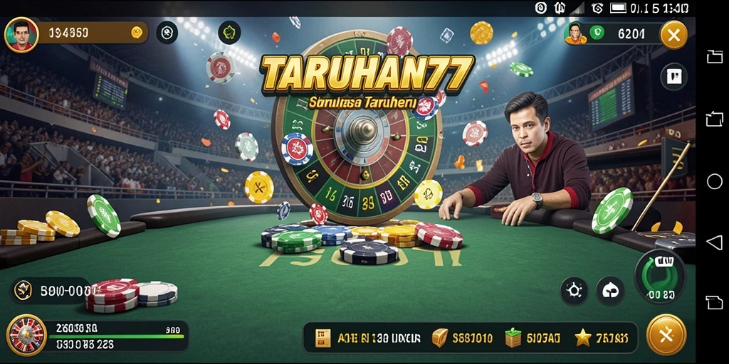 Tangkapan layar gameplay TARUHAN77 yang menampilkan aksi taruhan seru.