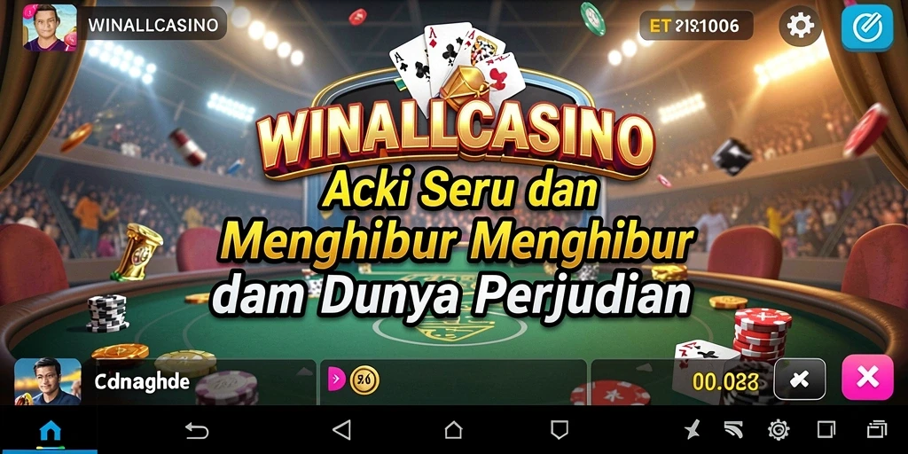 Gameplay mendebarkan di WINALLCASINO dengan grafis menawan.