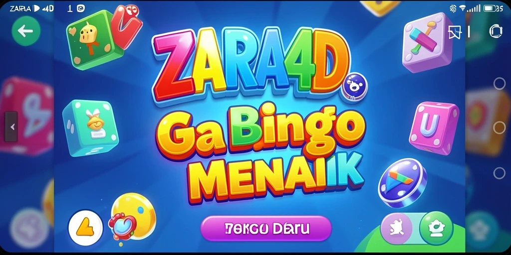 Tampilan gameplay ZARA4D dengan suasana Bingo yang seru.
